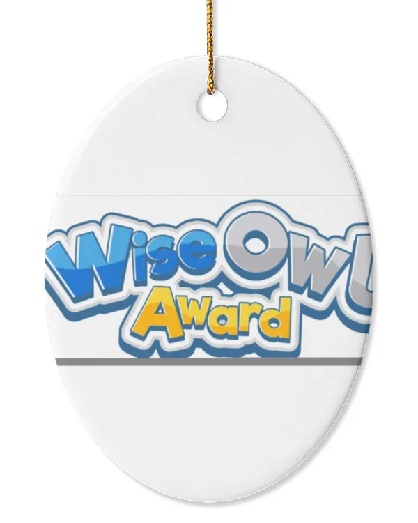 Oval Ceramic Ornament (US)
