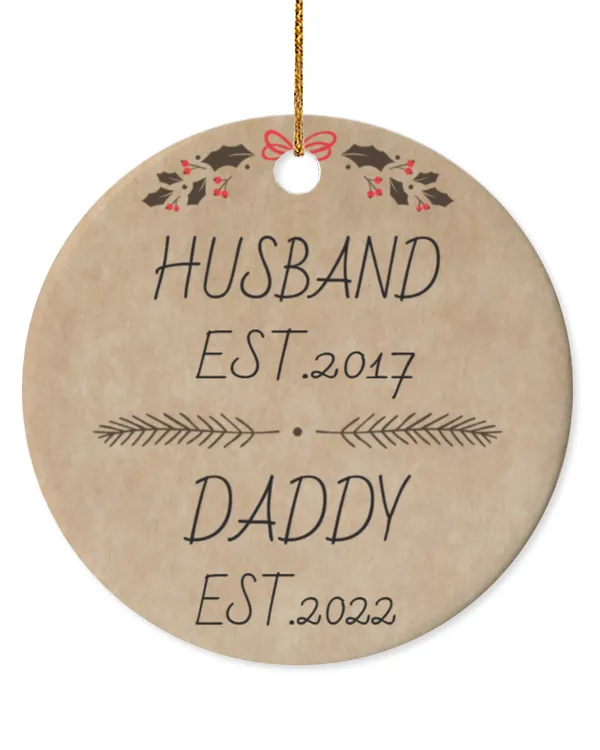 Circle Ceramic Ornament (US)