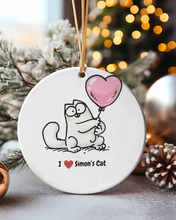 Circle Ceramic Ornament (US)