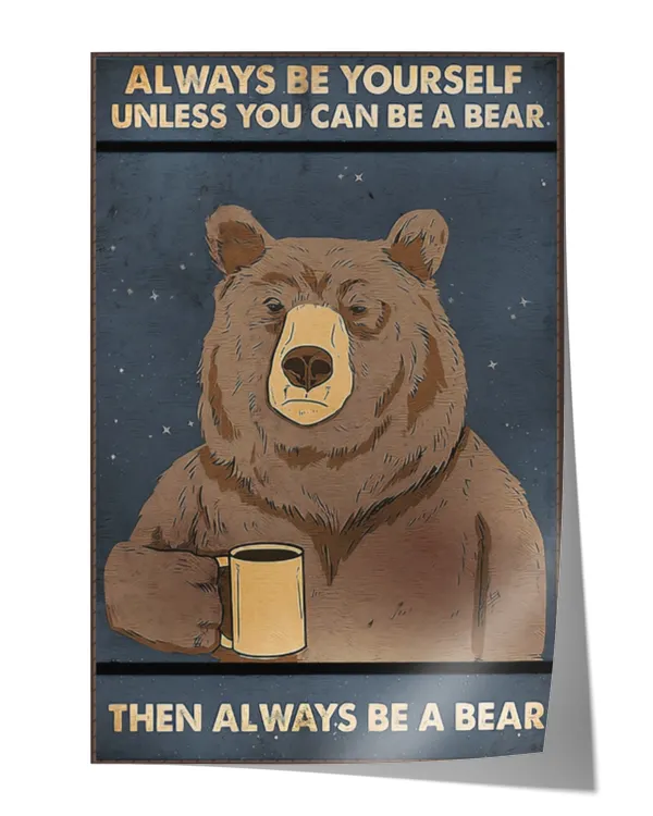 Always Be Yourself- Satin Portrait Posters for Home Decor