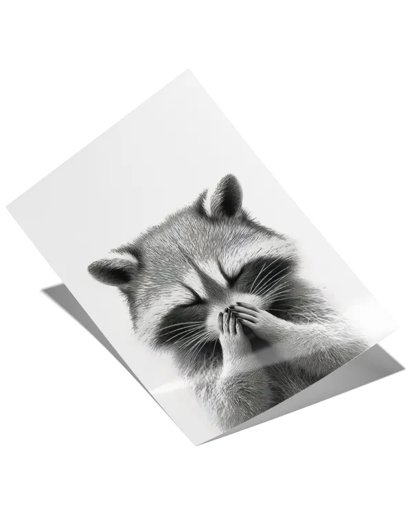 Raccoon Poster Collection
