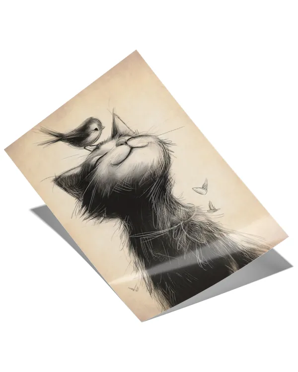 Good Day Satin Portrait Poster