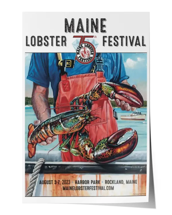 Maine Lobster Festival Poster