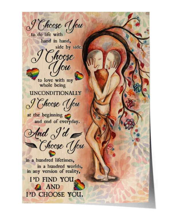 Satin Portrait Poster (12x18in)