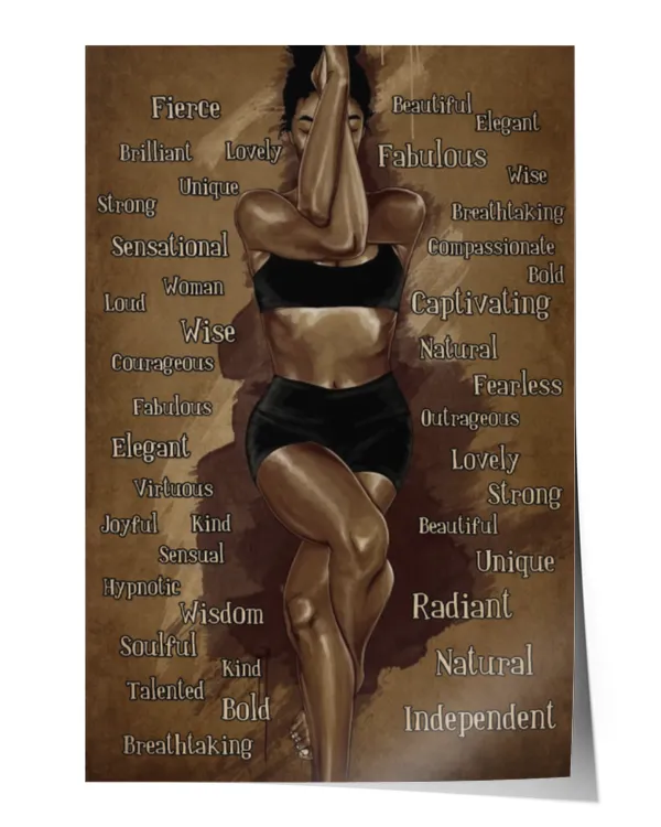 Satin Portrait Poster (12x18in)
