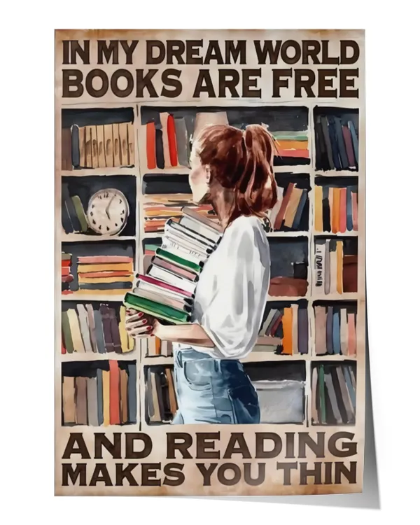 In My Dream World Books Are Free