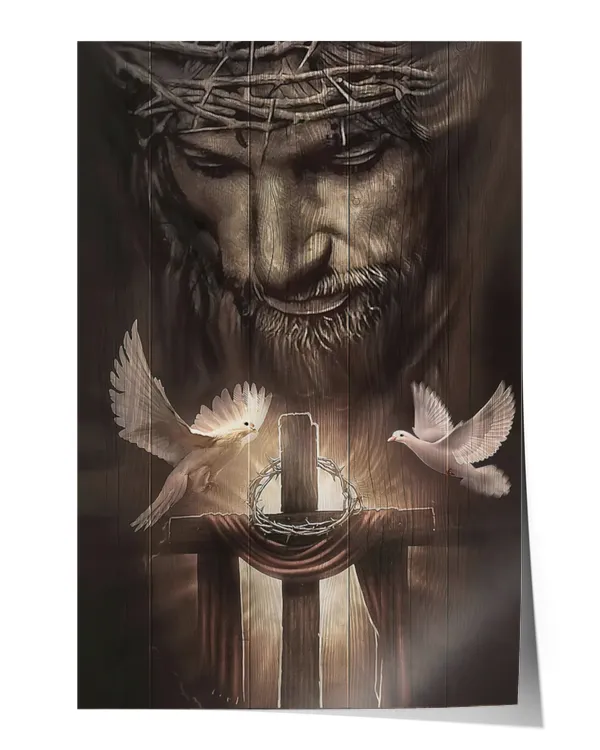 Satin Portrait Poster (12x18in)