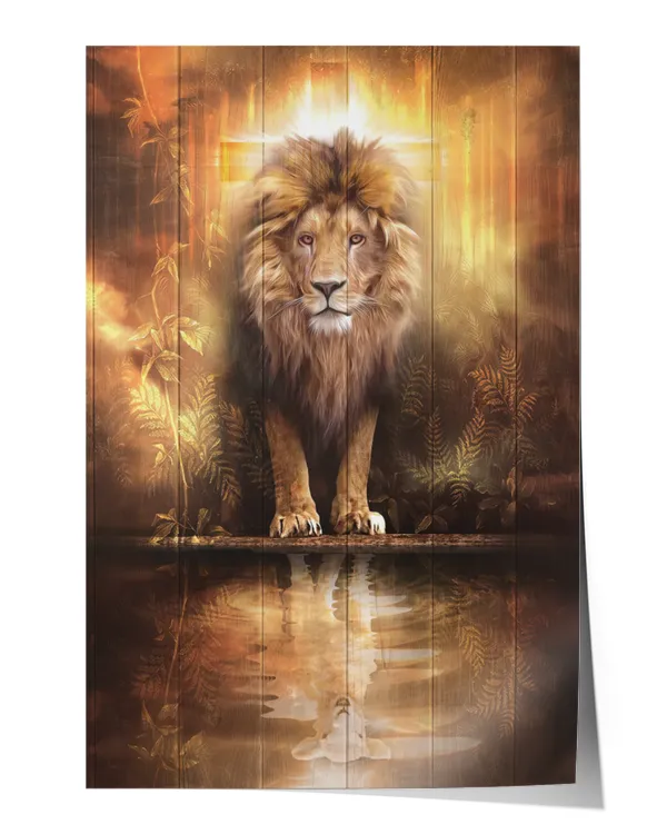 Satin Portrait Poster (12x18in)