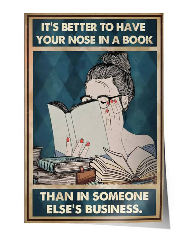 ETTA18 It's Better To Have Your Nose In A Book