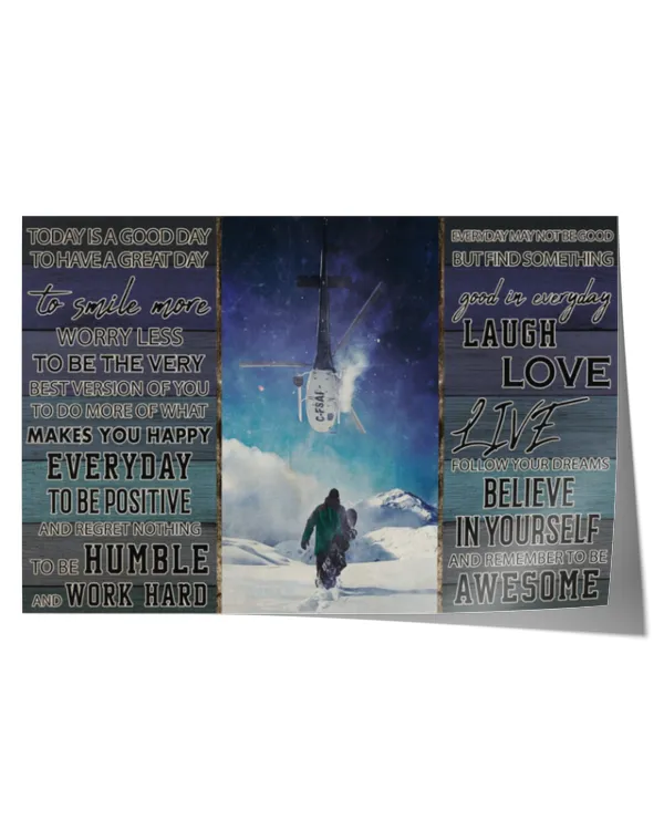 Satin Landscape Poster (24x16in)
