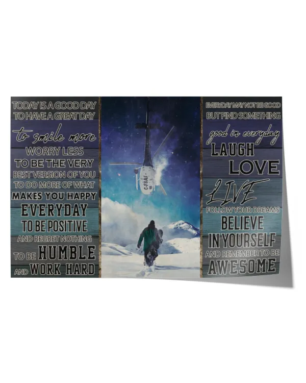 Satin Landscape Poster (18x12in)