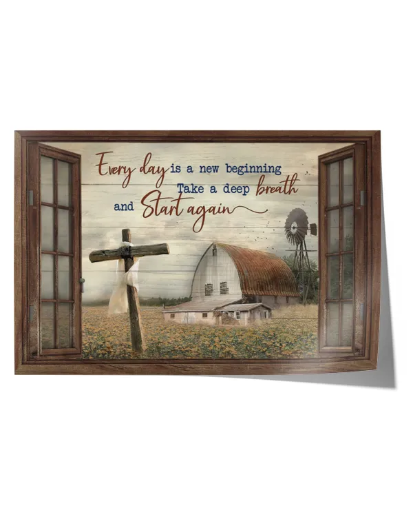 Satin Landscape Poster (18x12in)