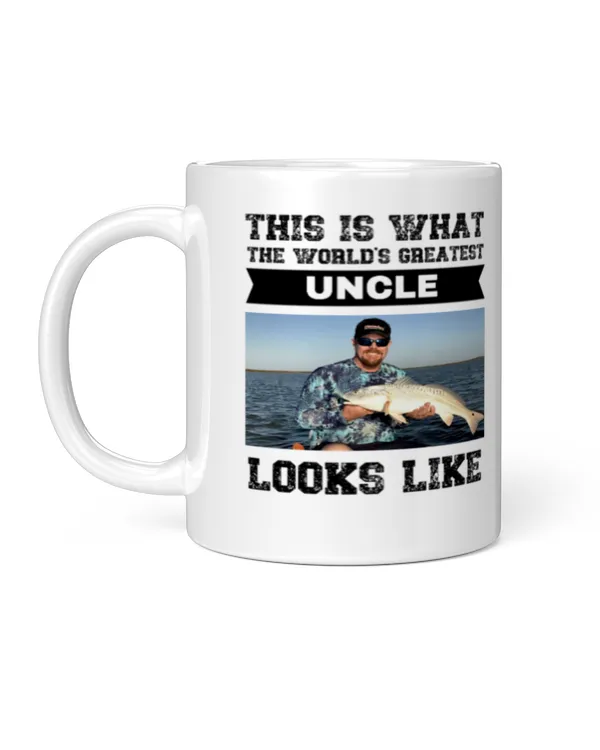World's greatest uncle custom photo name template mug, Gifts for Uncle, Gift idea for Uncle