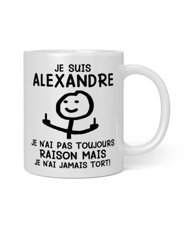 France Je Suis Alexandre Mug