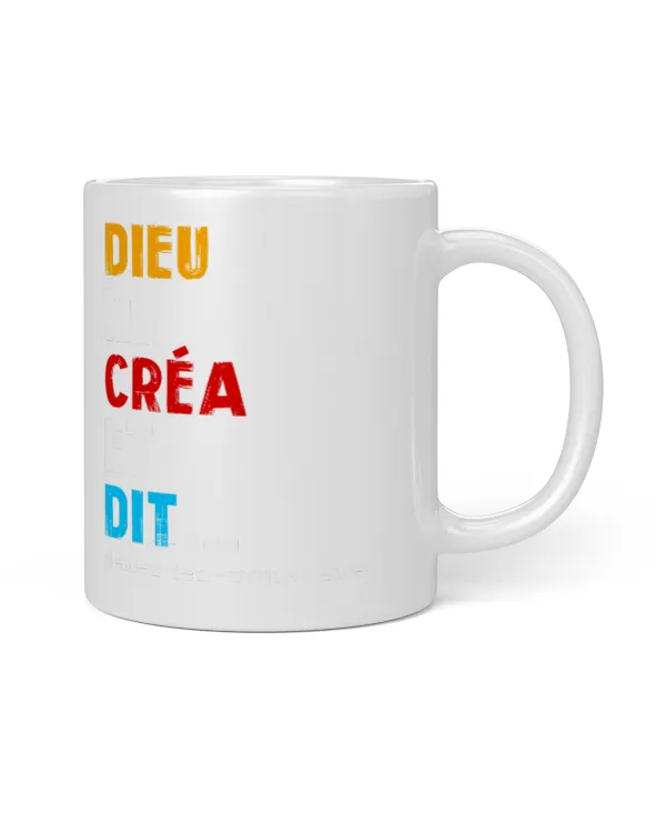 Cadeau Homme Original Drole Humour Femme Dieu Me Créa Et Dit Démerdez-vous Avec 1 (1)
