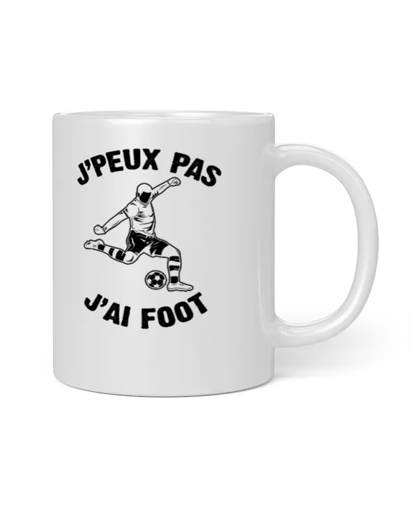 J'Peux Pas J'Ai Foot Football Enfant Garçon Humour Joueur