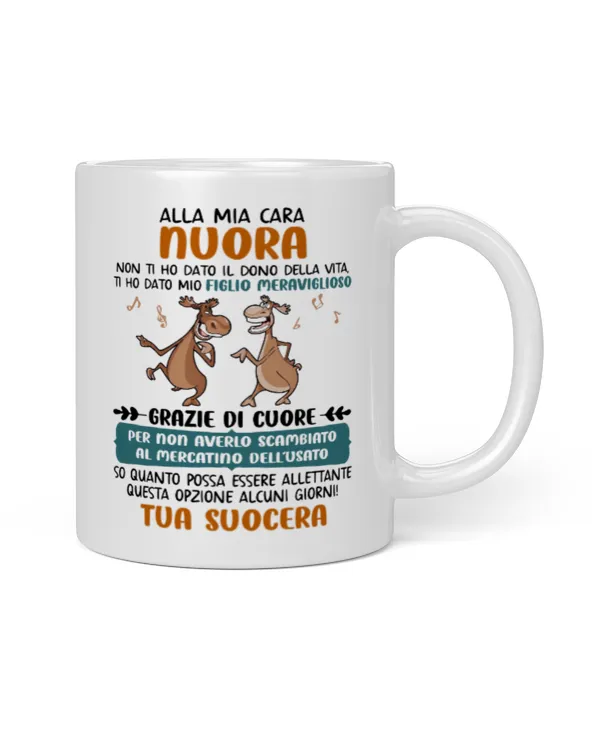 IT - ALLA MIA CARA [NOME / NUORA] NON TI HO DATO IL DONO DELLA VITA, TI HO DATO MIO FIGLIO MERAVIGLIOSO