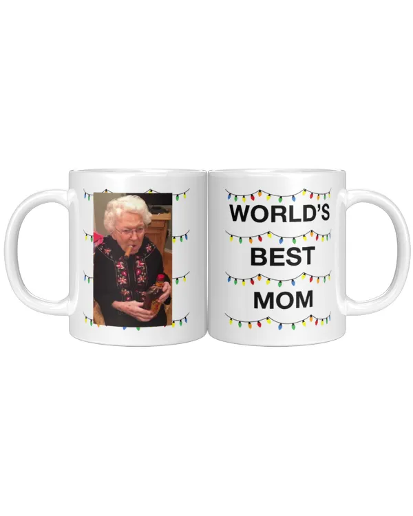World's Best Mom Funny Custom Face - Personalized Photo Mug, Gift For Mom, Gift Idea For Mom, Mother's Day Gift