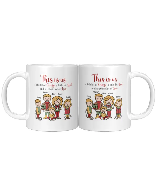 This Is Us - New Version - Personalized Mug - Personalized, Gifts for Brother, Gift idea for Brother