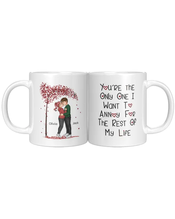 Annoy For The Rest Of My Life - Personalized Mug, Gifts For Husband, Gifts Idea For Husband