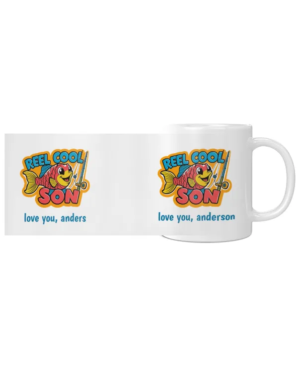 Reel Cool Son Mug, Gift For Son, Gift Idea For Son
