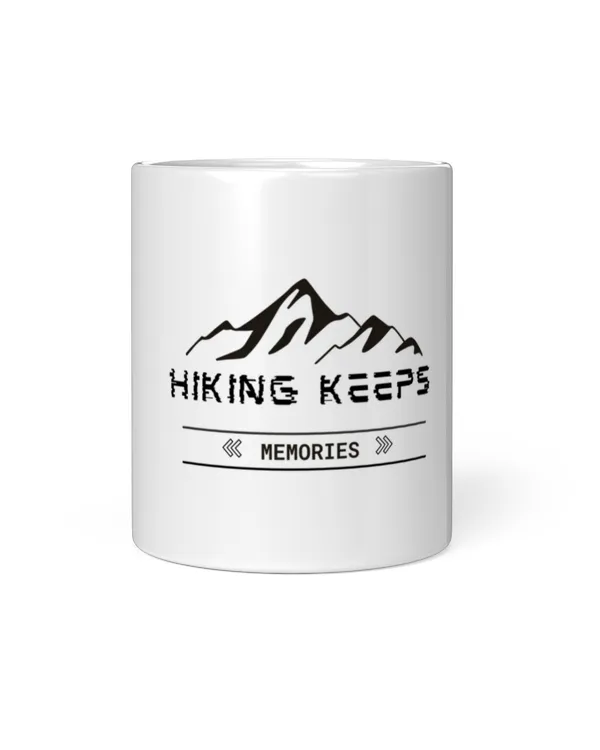 Hiking Keeps Memories Coffee Mug