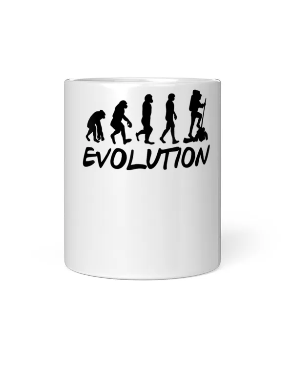 Trekking Hiking Evolution Hiking Coffee Mug