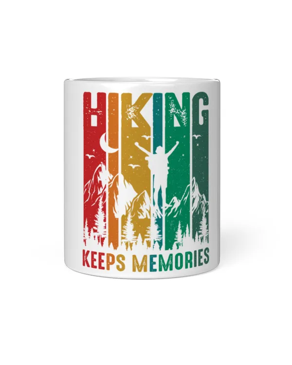 Hiking Keeps Memories Coffee Mug
