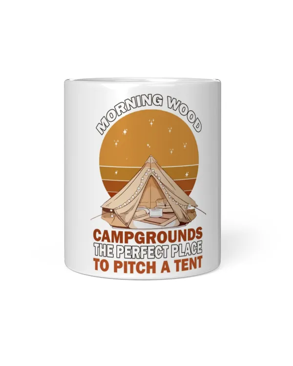 Morning Wood Campgrounds Coffee Mug