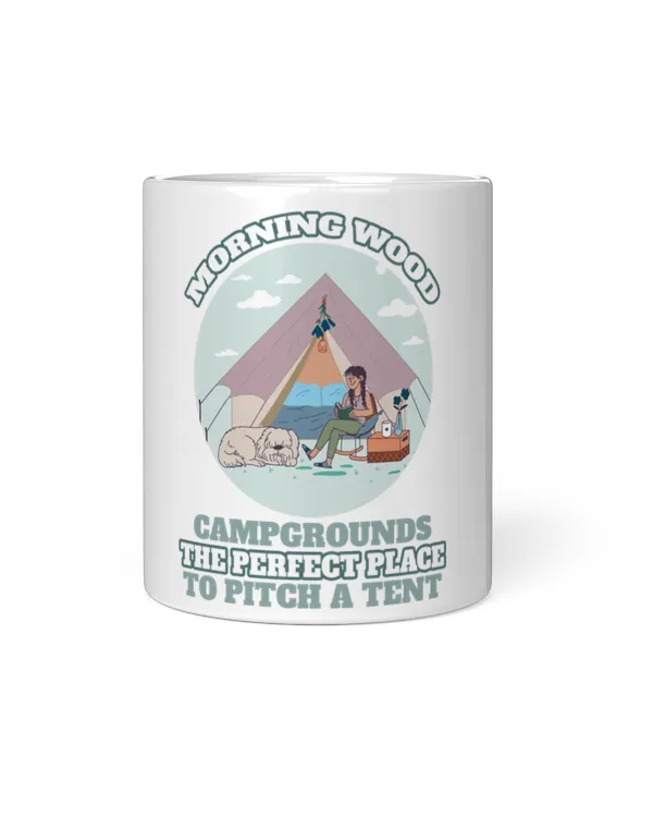 Morning Wood Campgrounds Coffee Mug