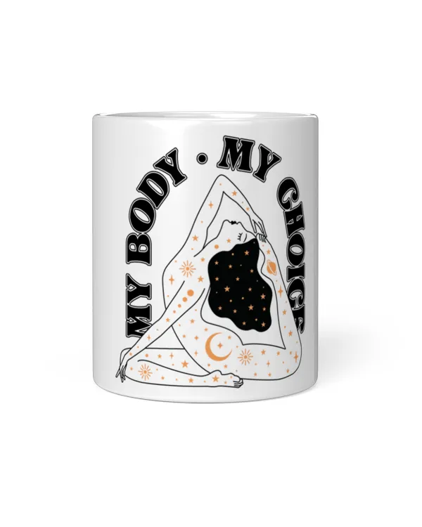 My Body My Choice T-Shirt My Body My Choice Celestial Woman T-Shirt