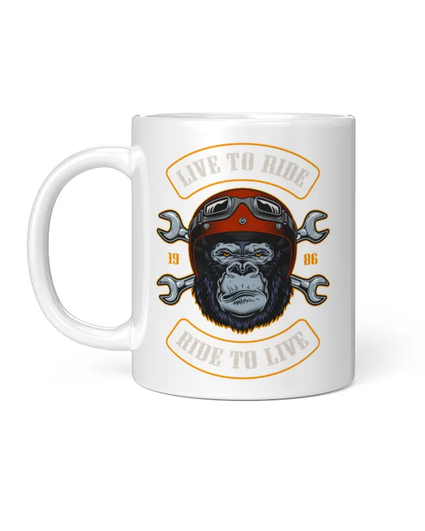 Live To Ride & To Live Mug