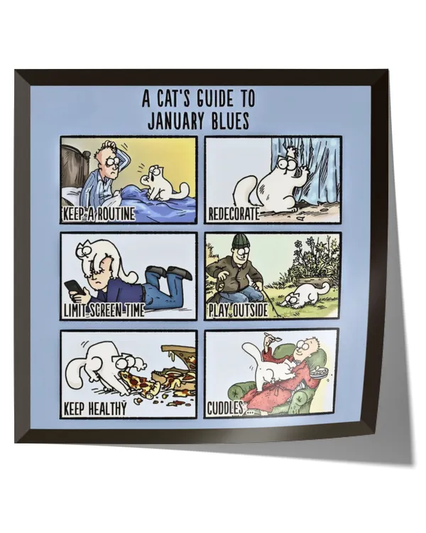 Satin Square Poster