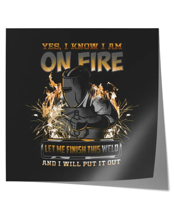 Satin Square Poster