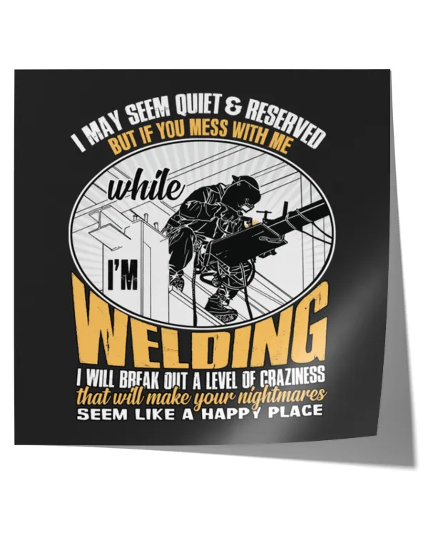 Satin Square Poster