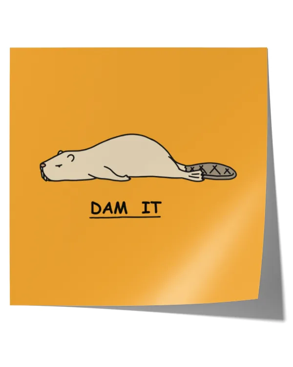 Satin Square Poster