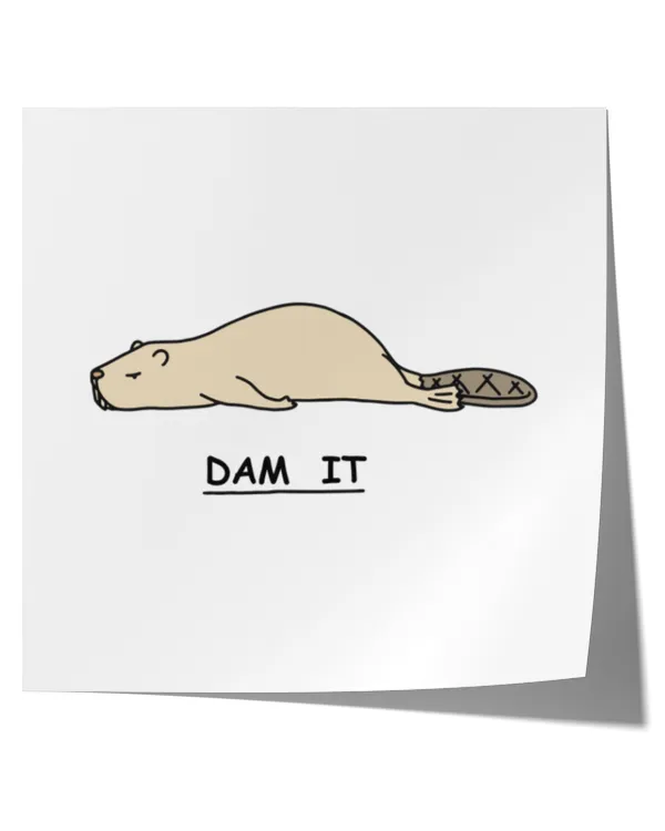 Satin Square Poster