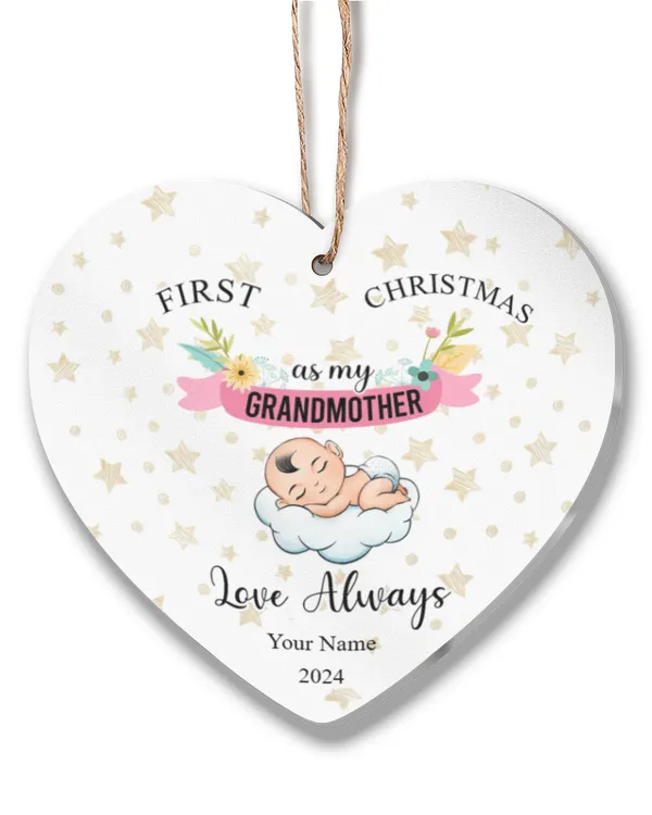 Acrylic Ornament - Heart