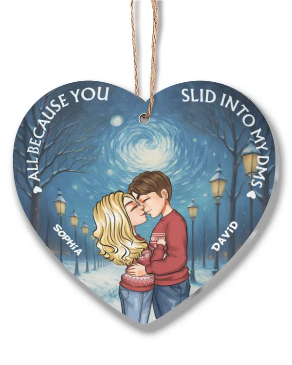 Acrylic Ornament - Heart