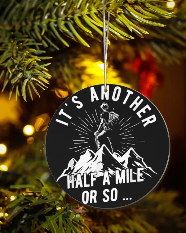 Acrylic Ornament - Circle
