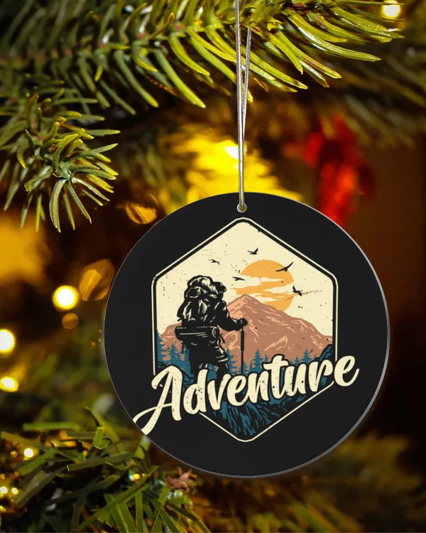 Acrylic Ornament - Circle