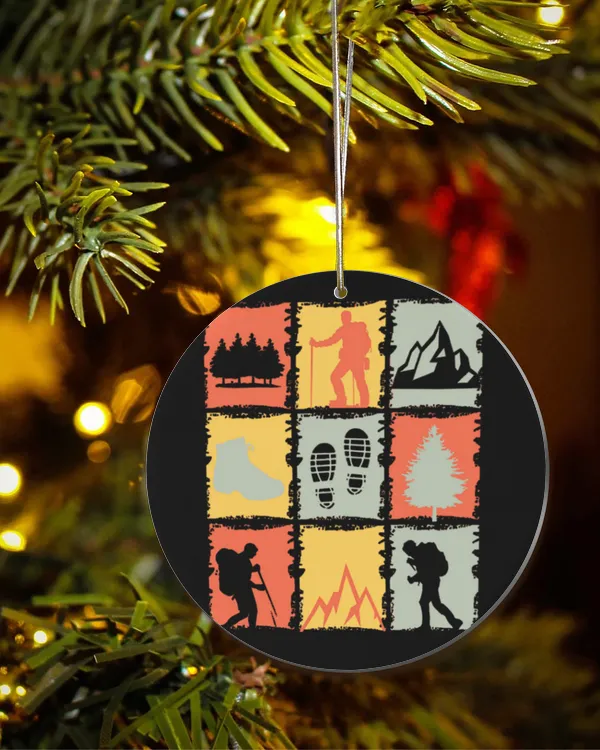 Acrylic Ornament - Circle