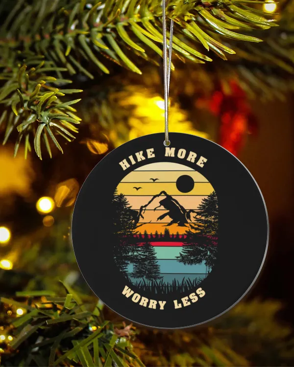 Acrylic Ornament - Circle