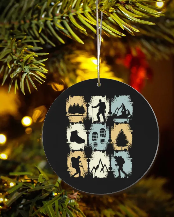 Acrylic Ornament - Circle