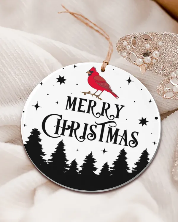Cardinal Bird Ornament - RCO231102