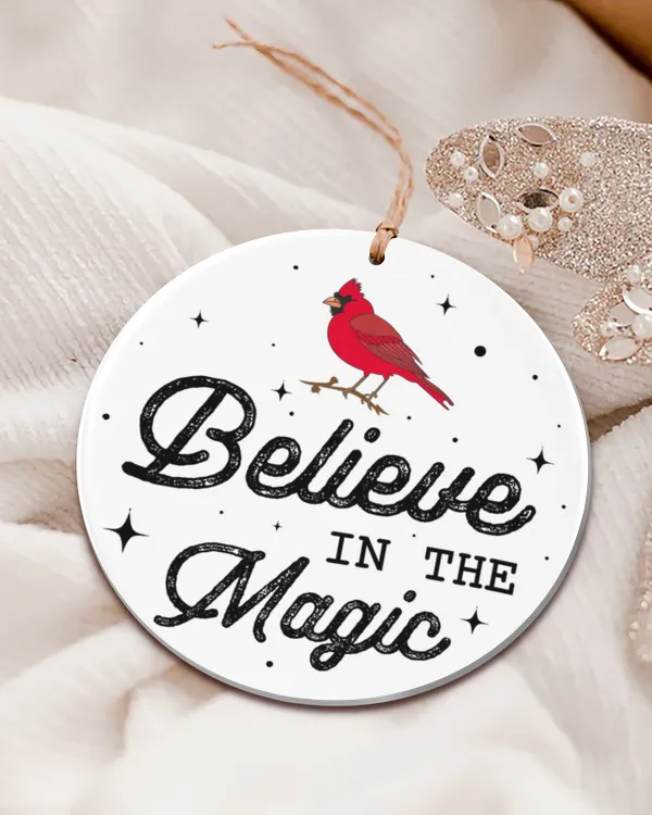 Acrylic Ornament - Circle