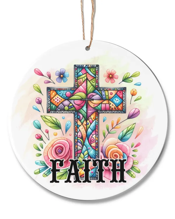 Acrylic Ornament - Circle