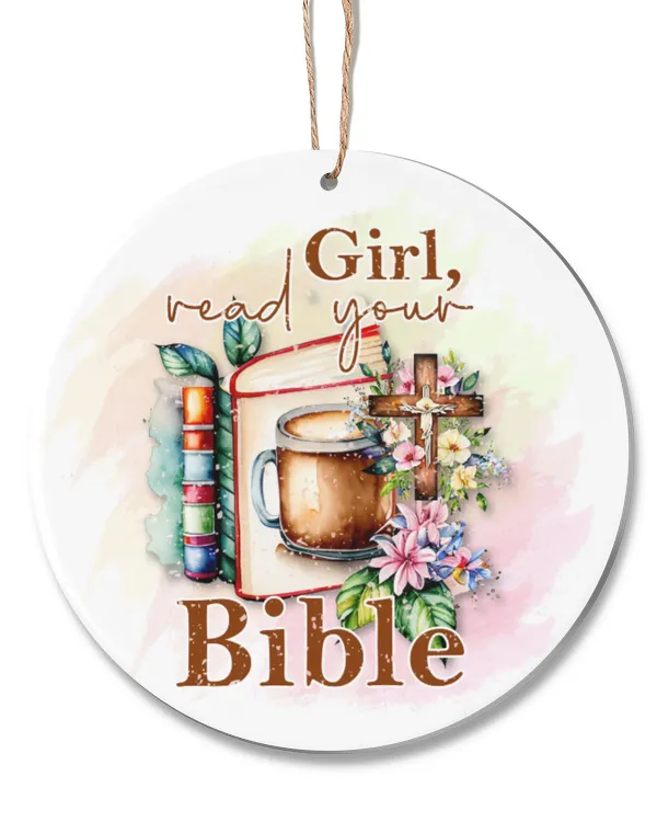Acrylic Ornament - Circle