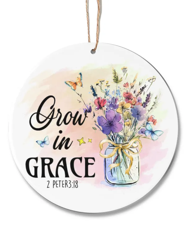 Acrylic Ornament - Circle