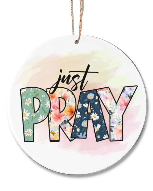 Acrylic Ornament - Circle
